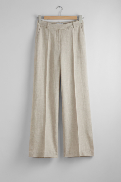 Tailored Linen Trousers