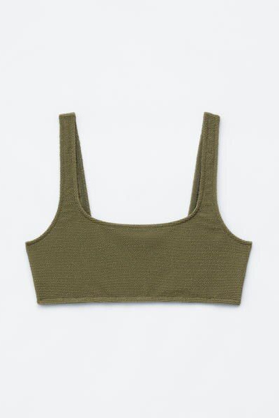 Textured Bikini Top