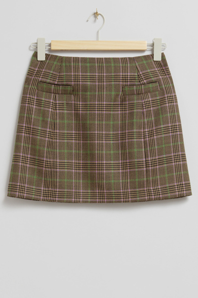 A-Line Mini Skirt