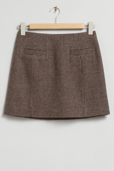 A-Line Mini Skirt