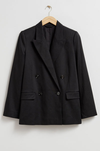 Double-Breasted Blazer