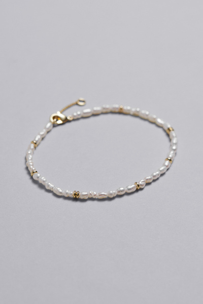 Beaded Pearl Bracelet