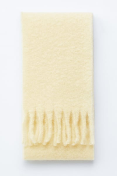 Large Mohair-Blend Scarf
