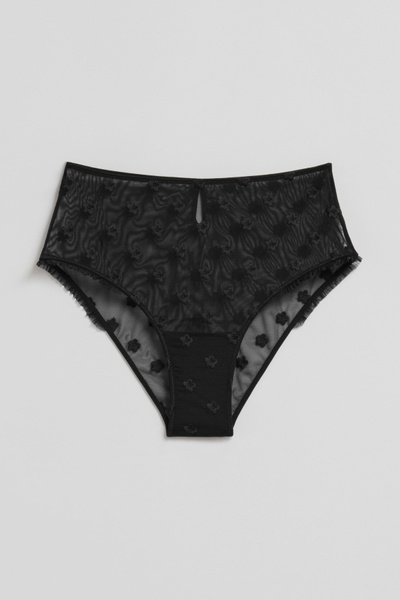 High Waist Frilled Briefs
