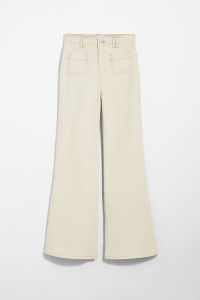 High-Waist Flared Jeans