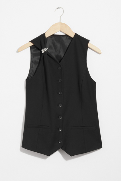 Ring-Detailed Waistcoat