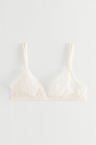 Floral Lace Soft Bra
