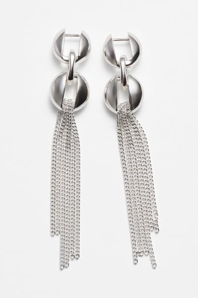 Tassel Hoop Earrings