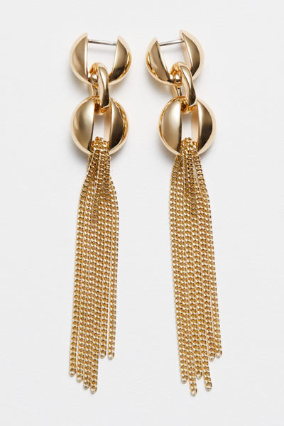 Tassel Hoop Earrings