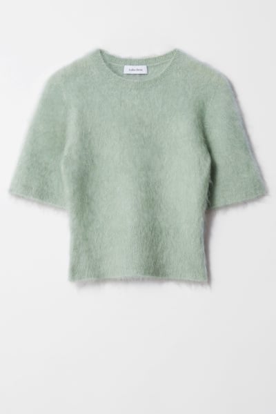 Brushed-Knit T-Shirt