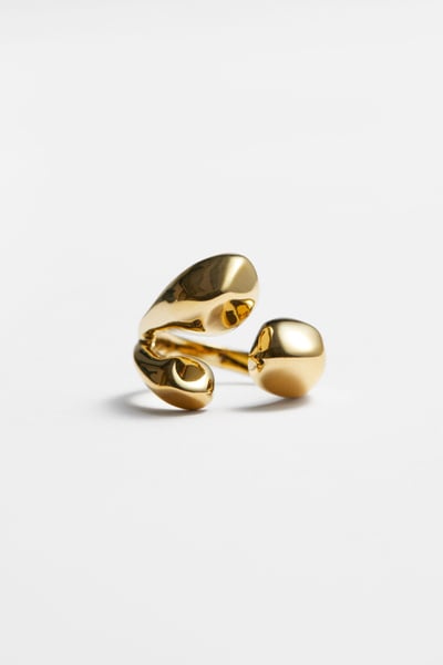 Sculptural Open Ring