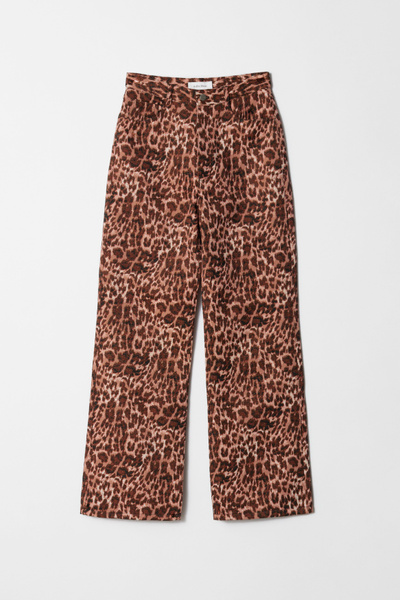 Leopard Print Trousers