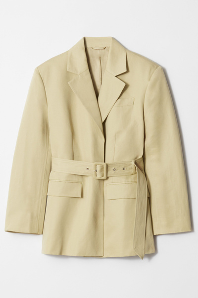 Belted Blazer