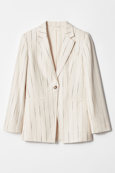 Single-Breasted Relaxed Blazer