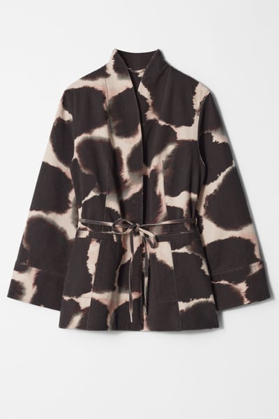 Tie-belt Kimono Jacket