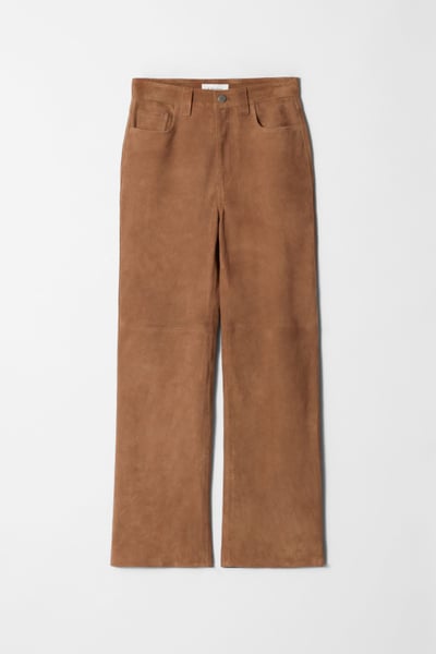 Suede Trousers