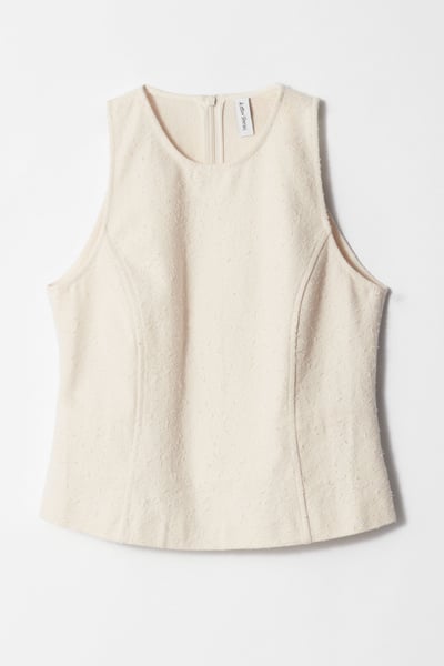 Textured Sleeveless Top