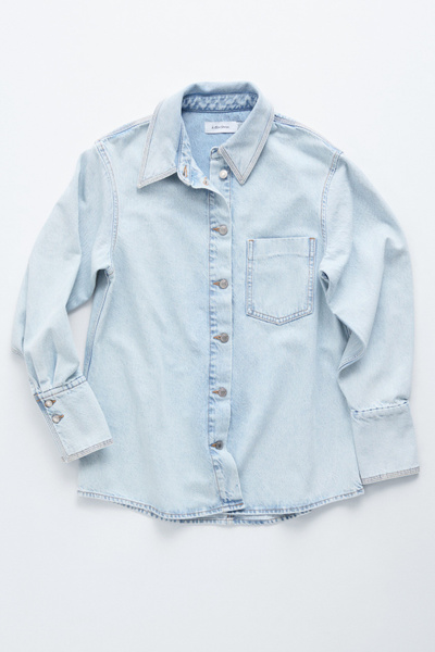 Oversized Denim Shirt