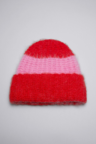 Striped Alpaca-Blend Beanie