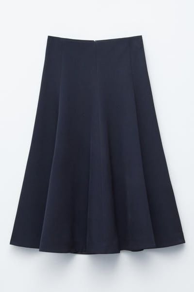 Voluminous Midi Skirt