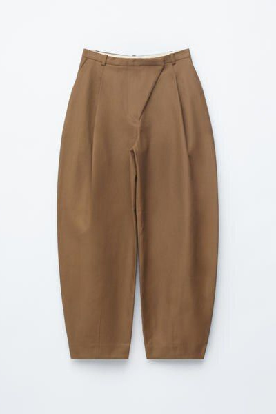 Barrel-Leg Trousers