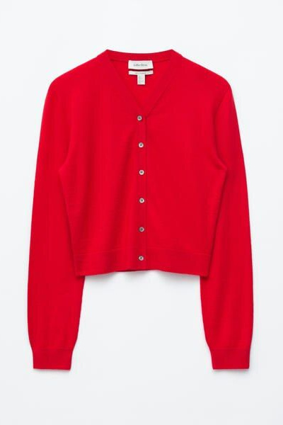 Cropped Cashmere Cardigan