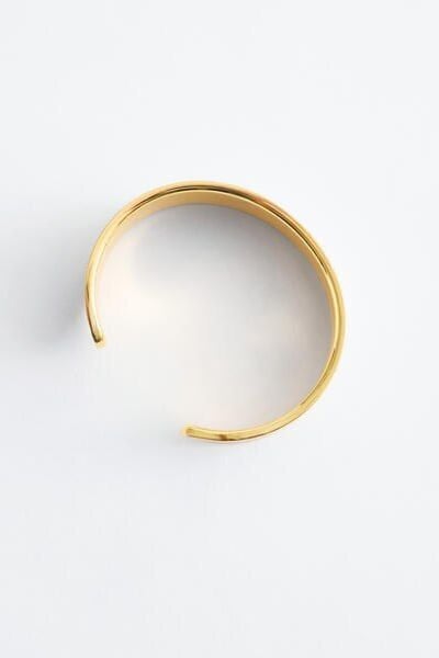 Two-Tone Cuff Bracelet