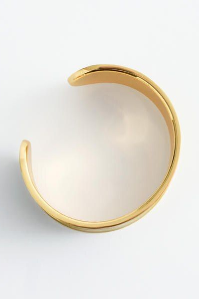 Two-Tone Cuff Bracelet