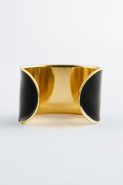 Two-Tone Cuff Bracelet