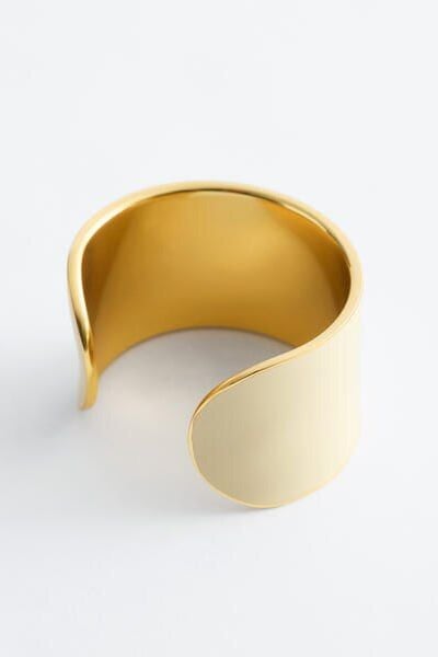 Two-Tone Cuff Bracelet