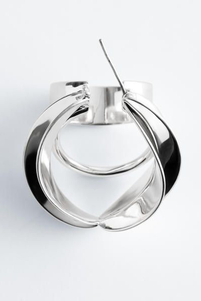 Sculptural Hoop Earrings