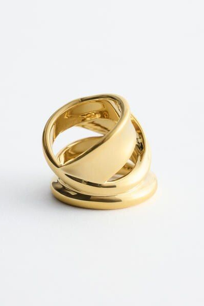 Sculptural Double-Wrap Ring