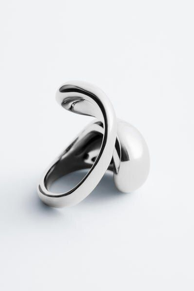 Two-Twist Sculptural Ring