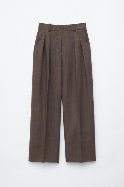 Press-Crease Wool Trousers