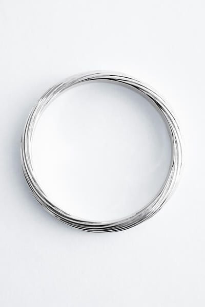 Textured Bangle Bracelet