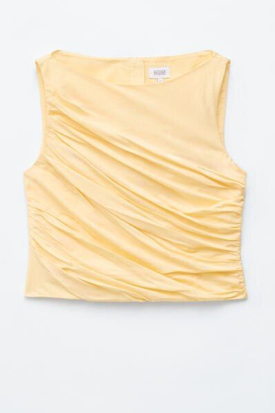 Textured Boatneck Top