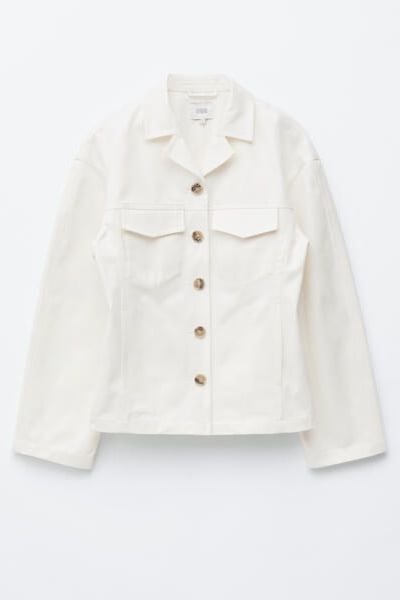 Cotton Twill Tailored Jacket