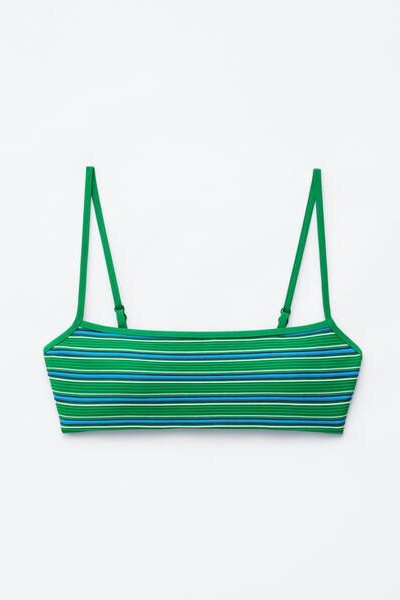 Striped Bikini Top