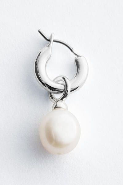 Freshwater Pearl Hoops
