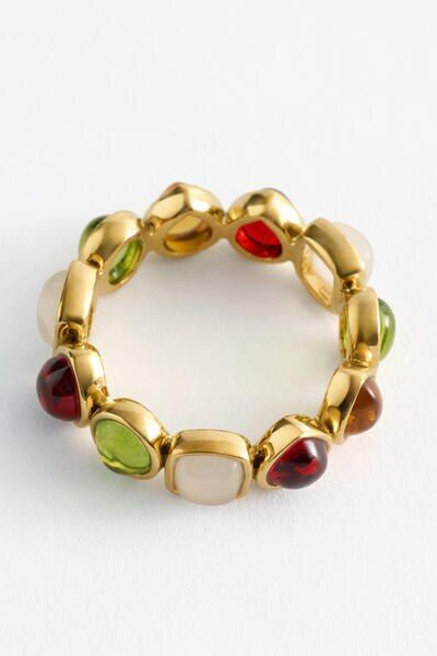 Sculptural Stone Ring