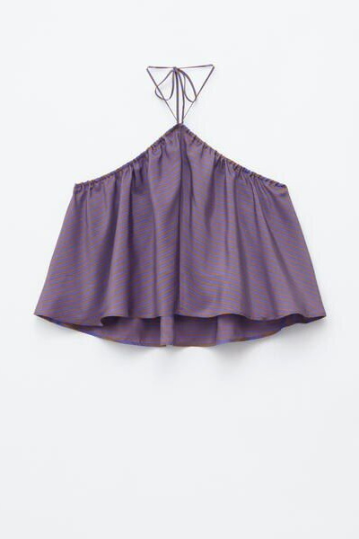 Silk Halterneck Top