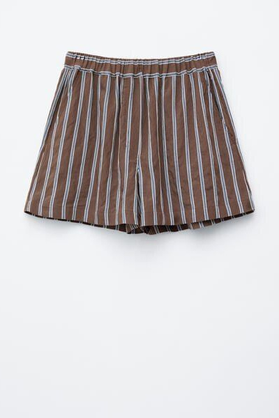 Voluminous Boxer-Style Shorts